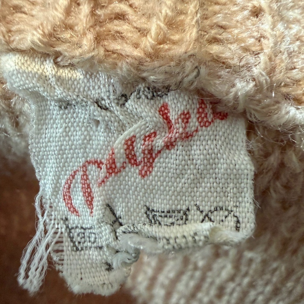 Vintage 90s Rainbow Stripe Knit Sweater Retro Y2K Fitted Crew Neck Neutral Cozy - Picture 8 of 9